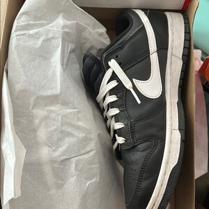 Nike Dunk Low Retro in Black and White